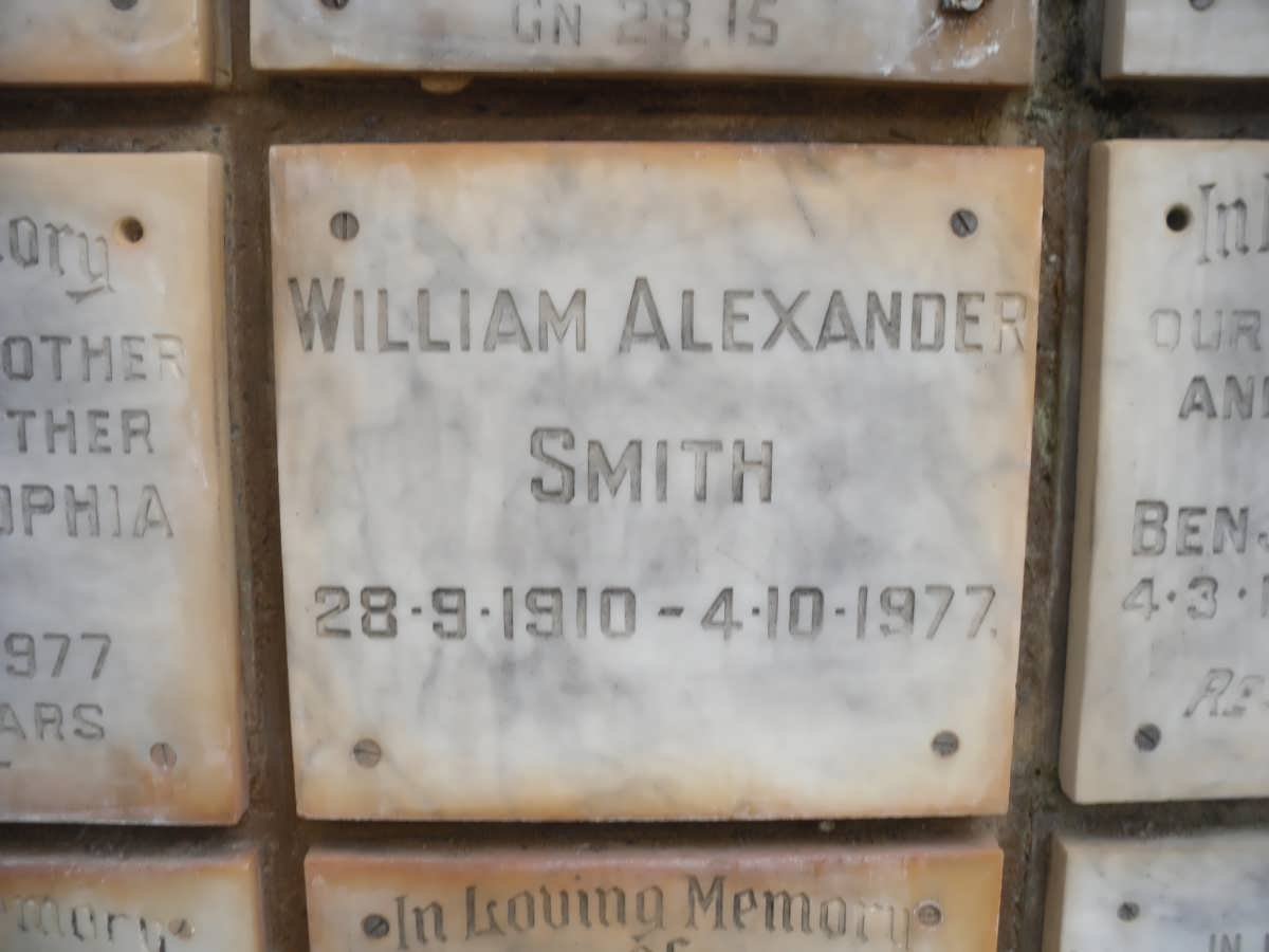 SMITH William Alexander 1910-1977