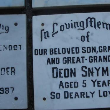 SNYMAN Deon