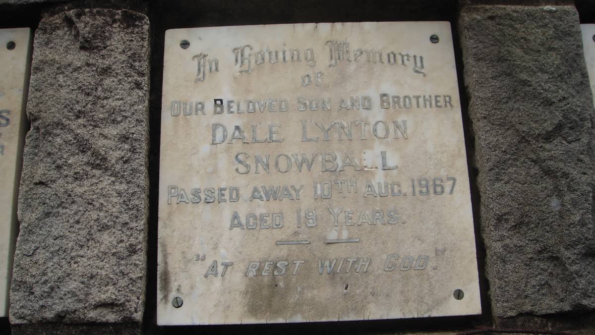 SNOWBALL Dale Lynton -1967