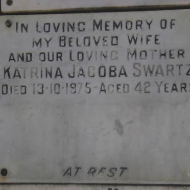 SWARTZ Katrina Jacoba -1975