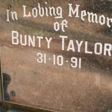 TAYLOR Bunty -1991