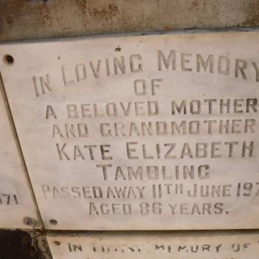 TAMBLING Kate Elizabeth -1971