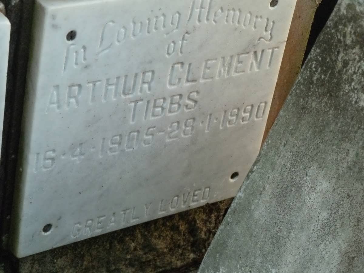 TIBBS Arthur Clement 1905-1990