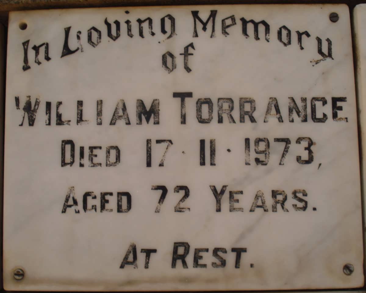 TORRANCE William -1973