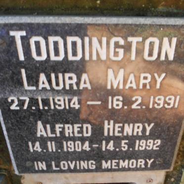 TODDINGTON Alfred Henry 1904-1992 &amp; Laura Mary 1914-1991