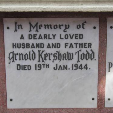 TODD Arnold Kershaw -1944