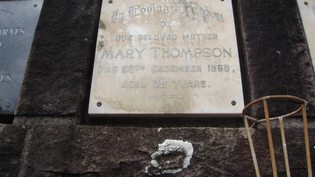THOMPSON Mary -1968