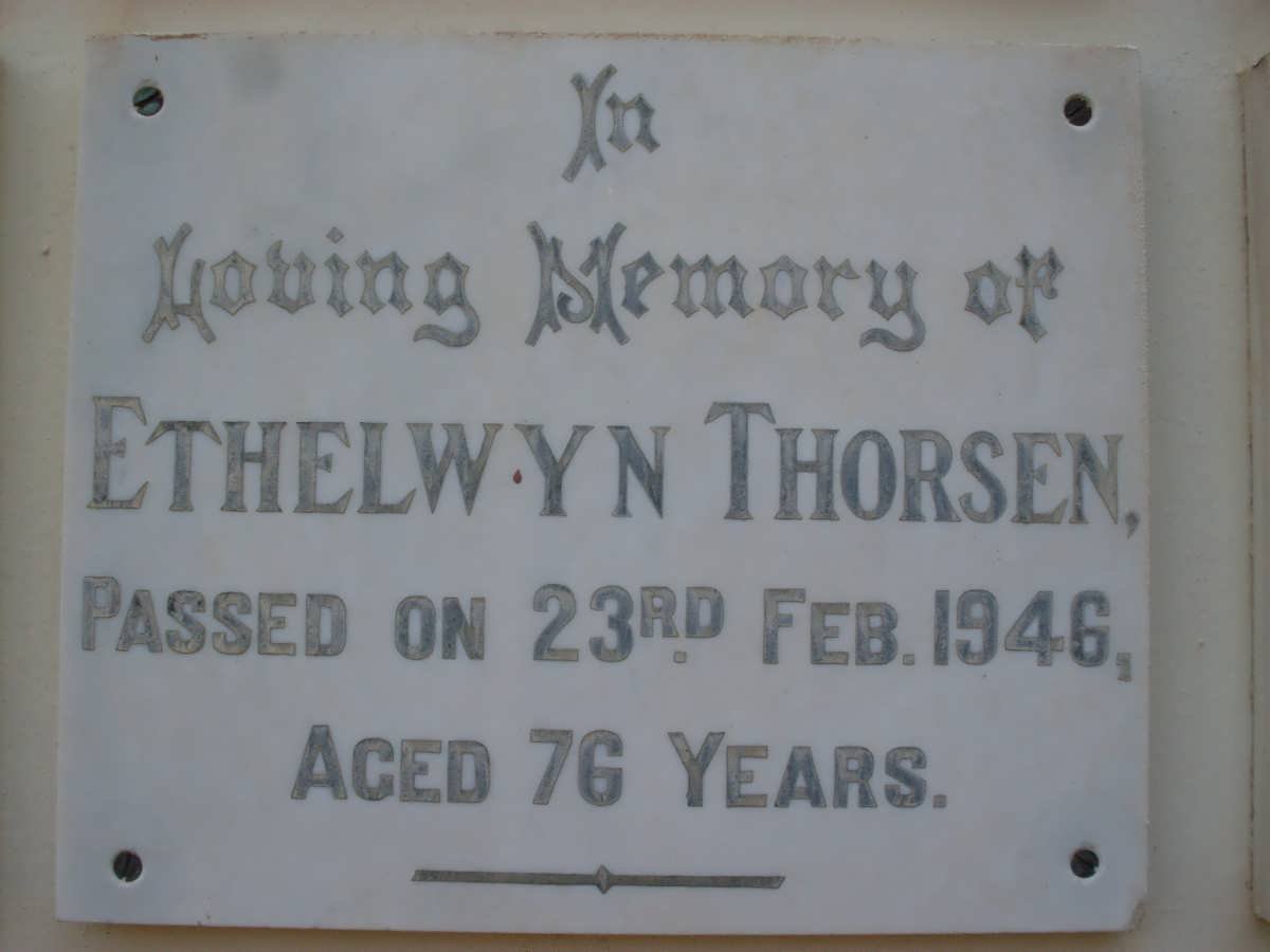 THORSEN Ethelwyn -1946
