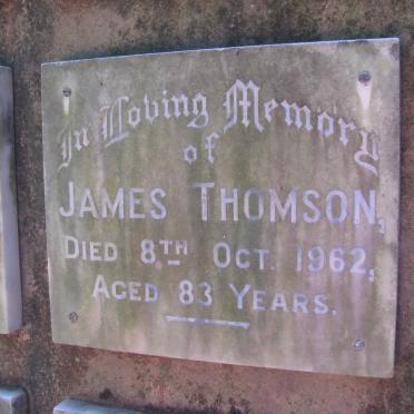 THOMSON James -1962
