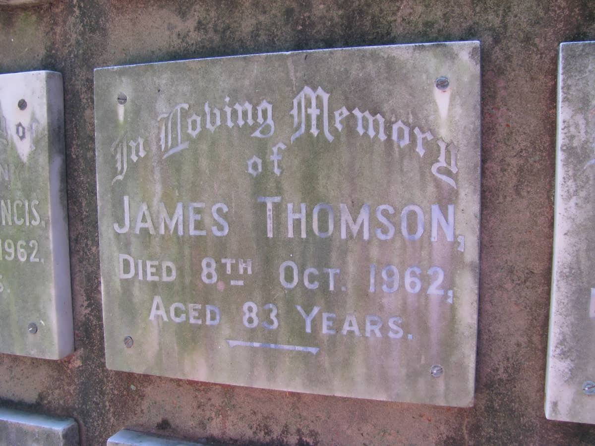 THOMSON James -1962