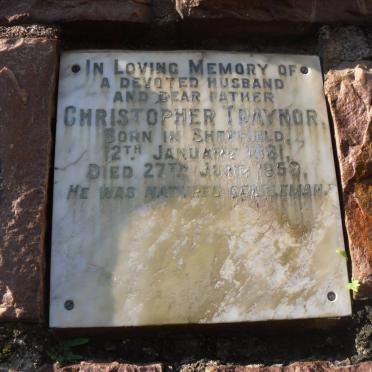 TRAYNOR Christopher 1881-1958