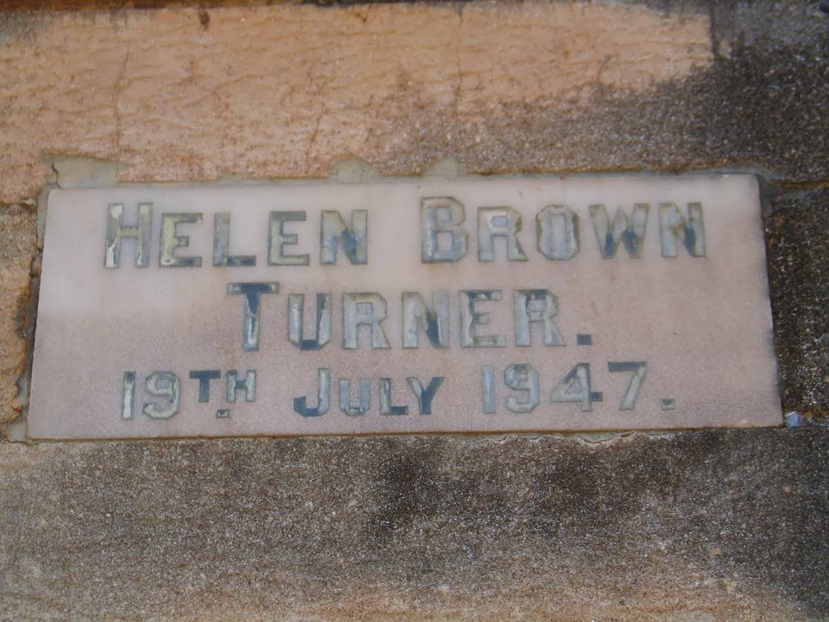 TURNER Helen Brown -1947