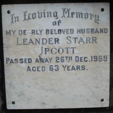 UPCOTT Leander Starr -1969
