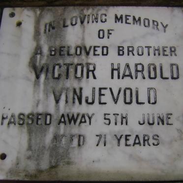VINJEVOLD Victor Harold -1979