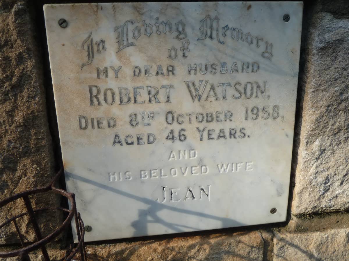 WATSON Robert -1958 &amp; Jean