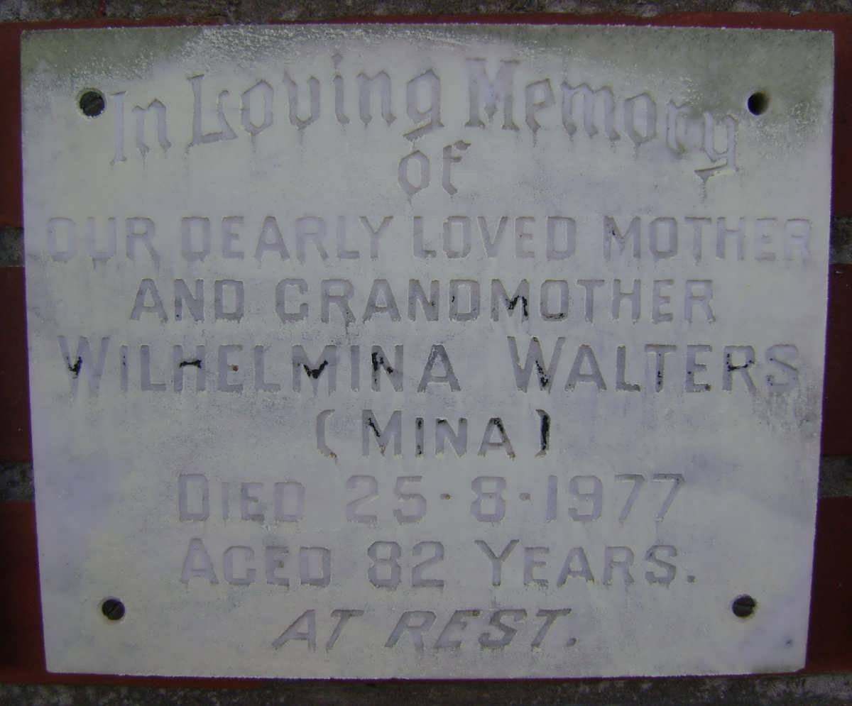 WALTERS Wilhelmina -1977