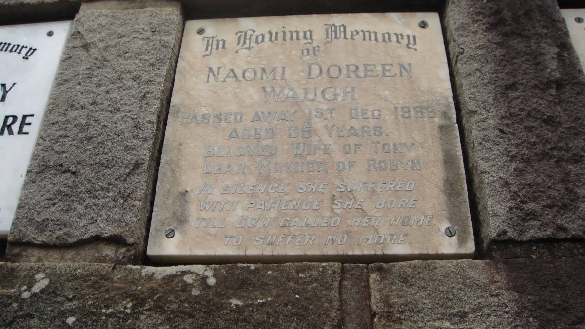 WAUGH Naomi Doreen -1966