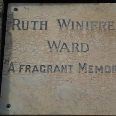 WARD Ruth Winifred