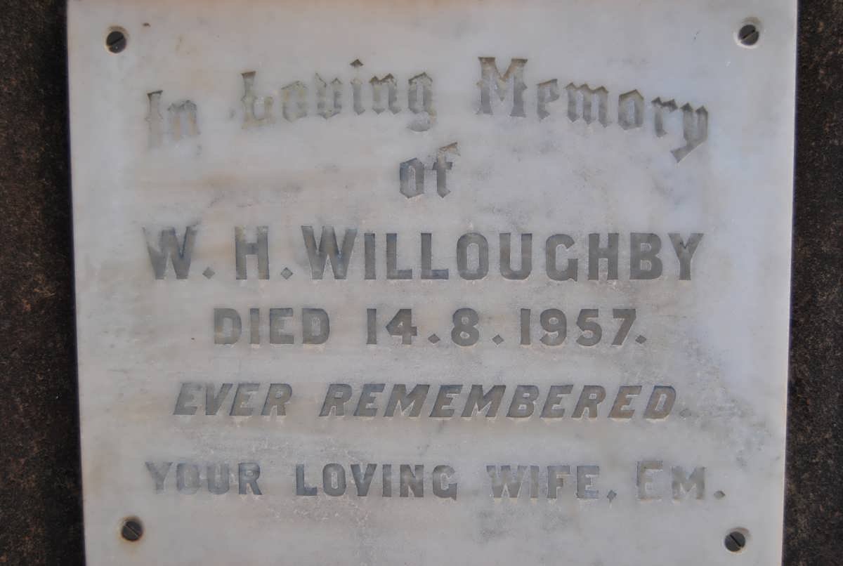 WILLOUGHBY W.H. -1957