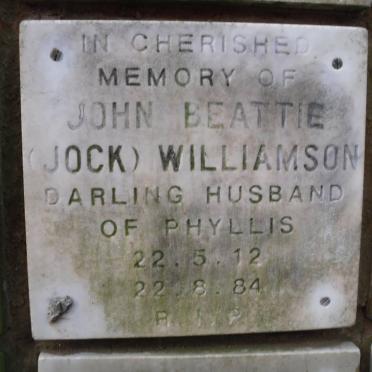 WILLIAMSON John Beattie 1912-1984