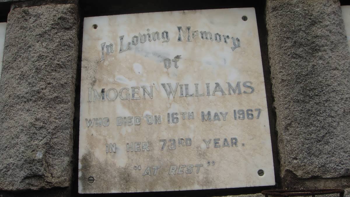 WILLIAMS Imogen -1967