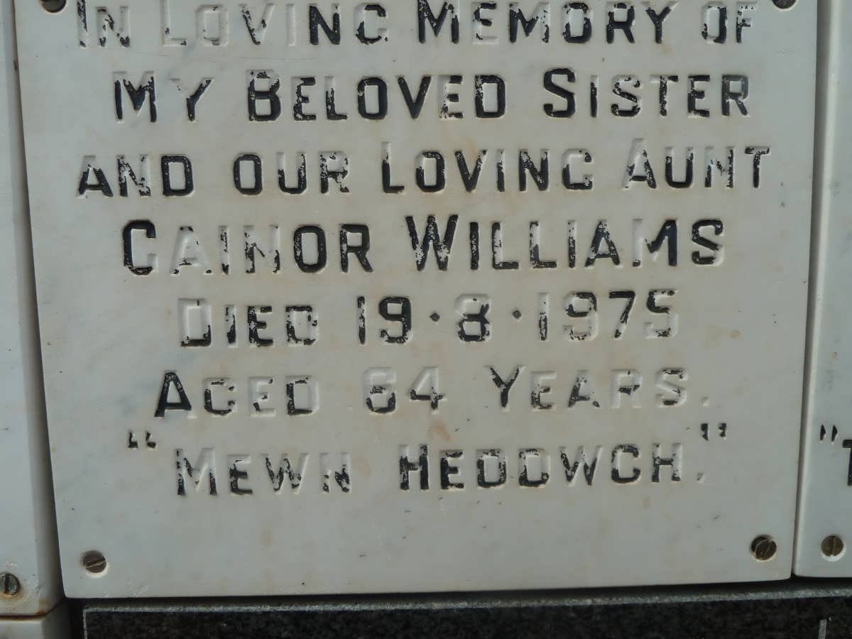 WILLIAMS Gainor -1975