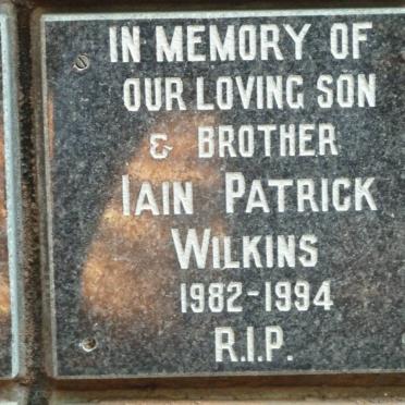 WILKENS Iain Patrick 1982-1994