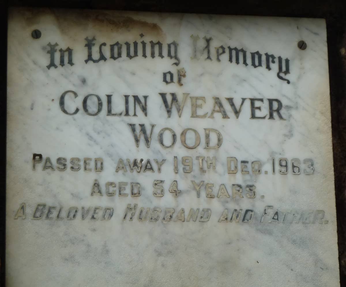 WOOD Colin Weaver -1963