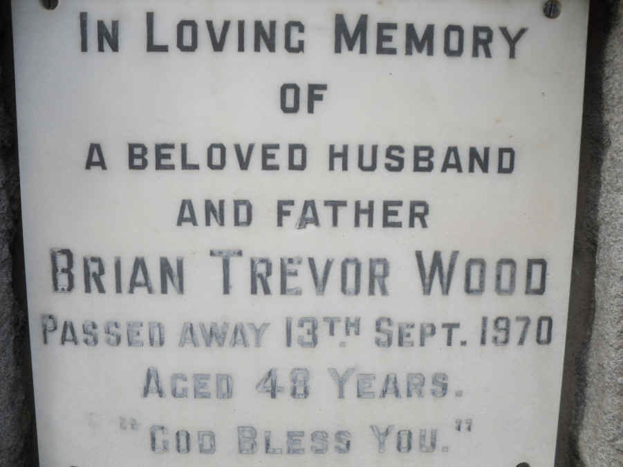 WOOD Brian Trevor -1970