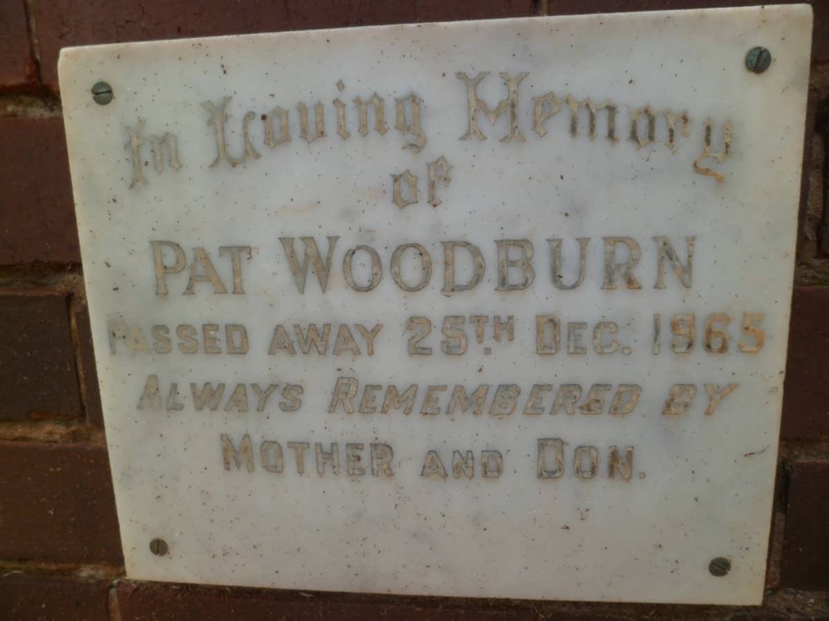 WOODBURN Pat -1965
