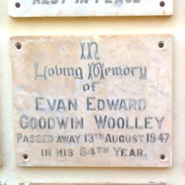 WOOLLEY Evan Edward Goodwin -1947