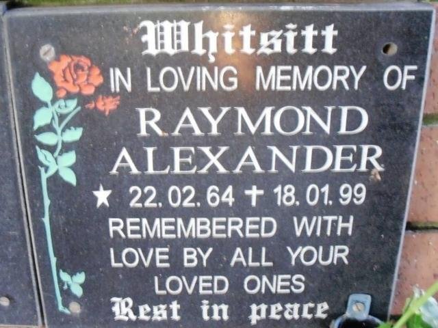 WHITSITT Raymond Alexander 1964-1999
