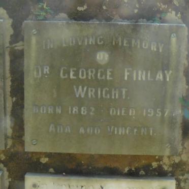WRIGHT George Finlay 1882-1957