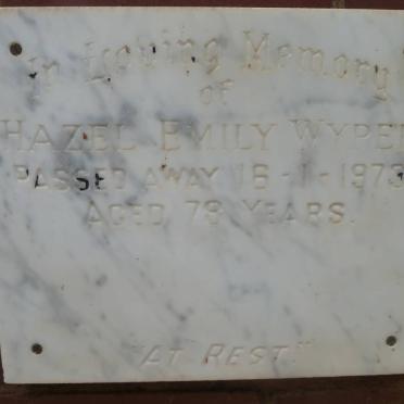 WYPER Hazel Emily -1973