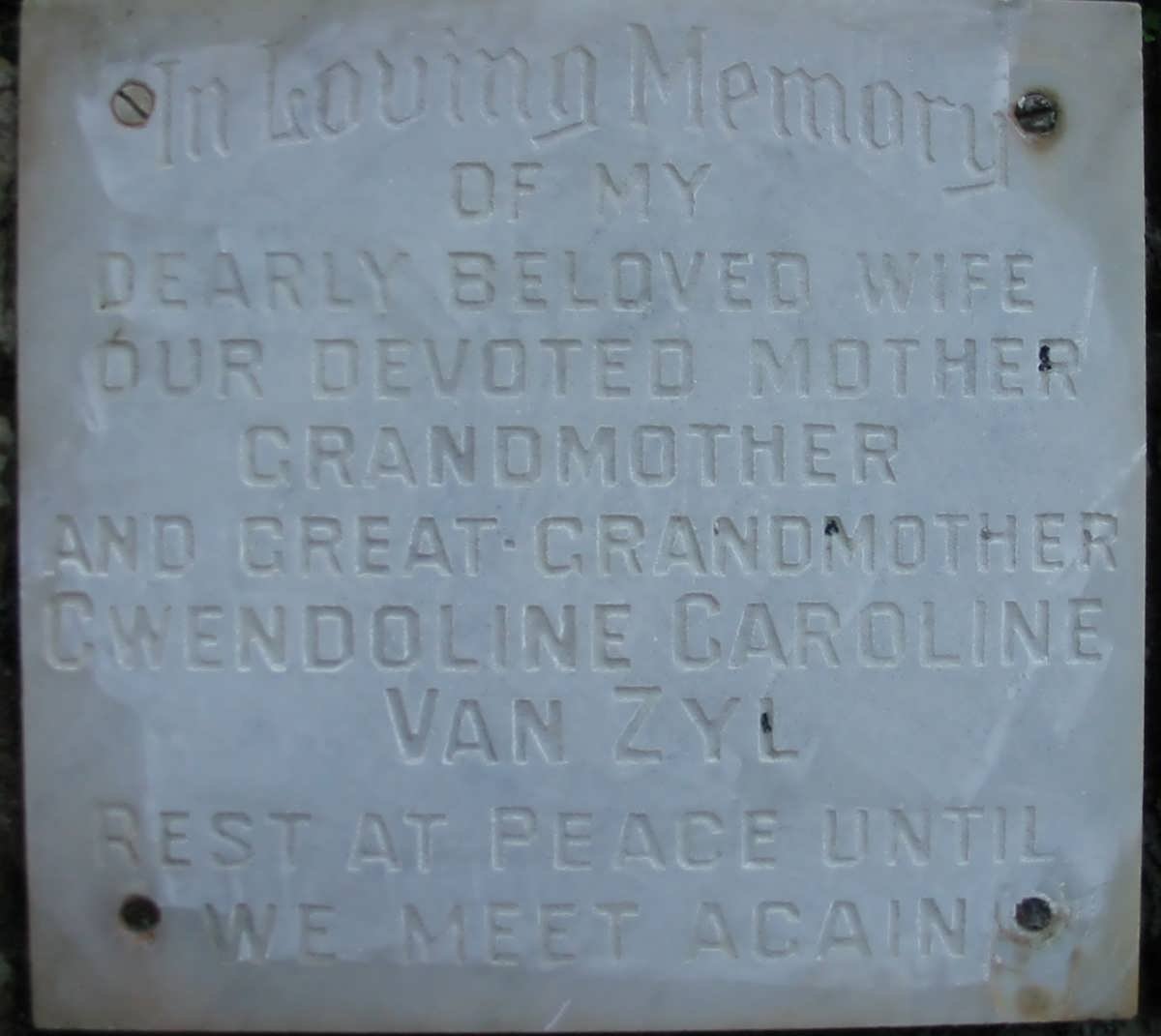 ZYL Gwendoline Caroline, van 