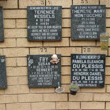 FRY :: MONTOCCHIO :: DU PLESSIS :: WESSELS