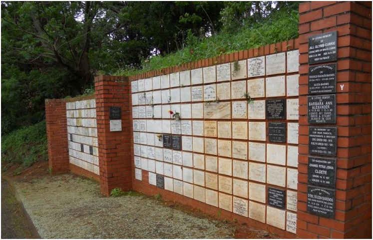 1. Overview Section of the Memorial Wall 1