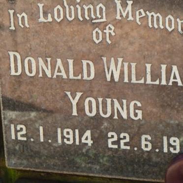 YOUNG Donald William 1914-1992