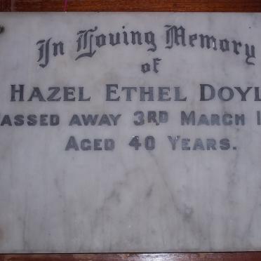 DOYLE Hazel Ethel -1953