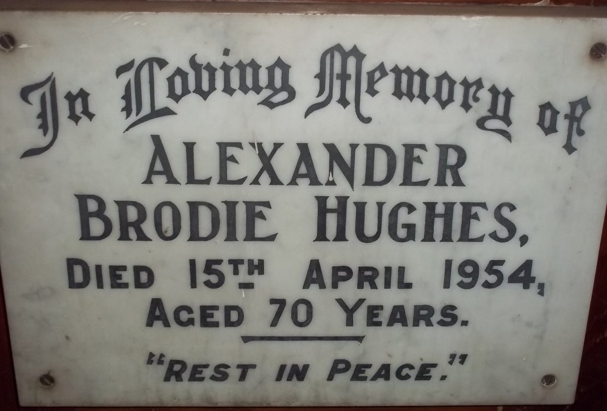 HUGHES Alexander Brodie -1954