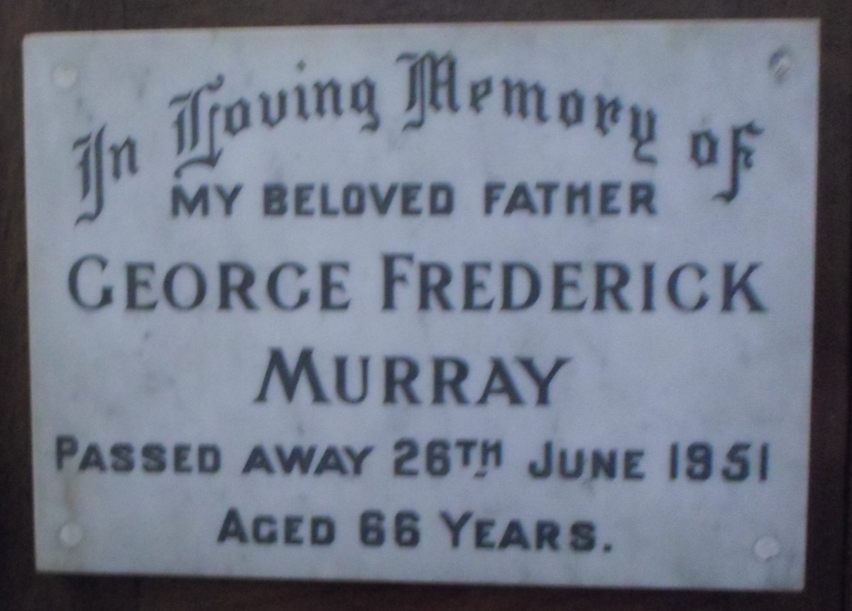 MURRAY George Frederick -1951