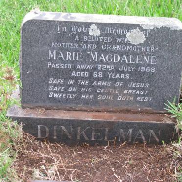 DINKELMAN Marie Magdalene -1968