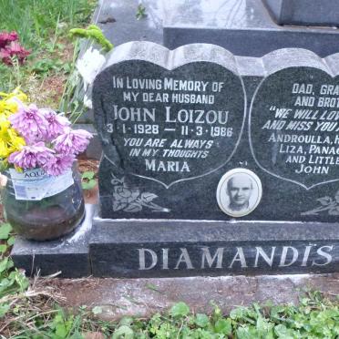 DIAMANDIS John Loizou 1928-1986 