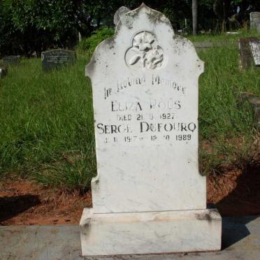 DUFOURQ Serge 1917-1989 :: POUS Eliza -1927