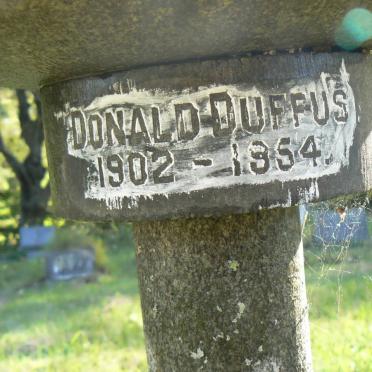 DUFFUS Donald 1902-1954 