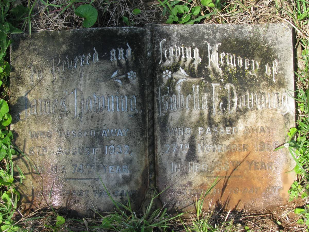 DAWNING James -1932 &amp; Isabella -1956