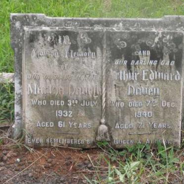 DAVEY Arthur Edward -1940 &amp; Martha -1932