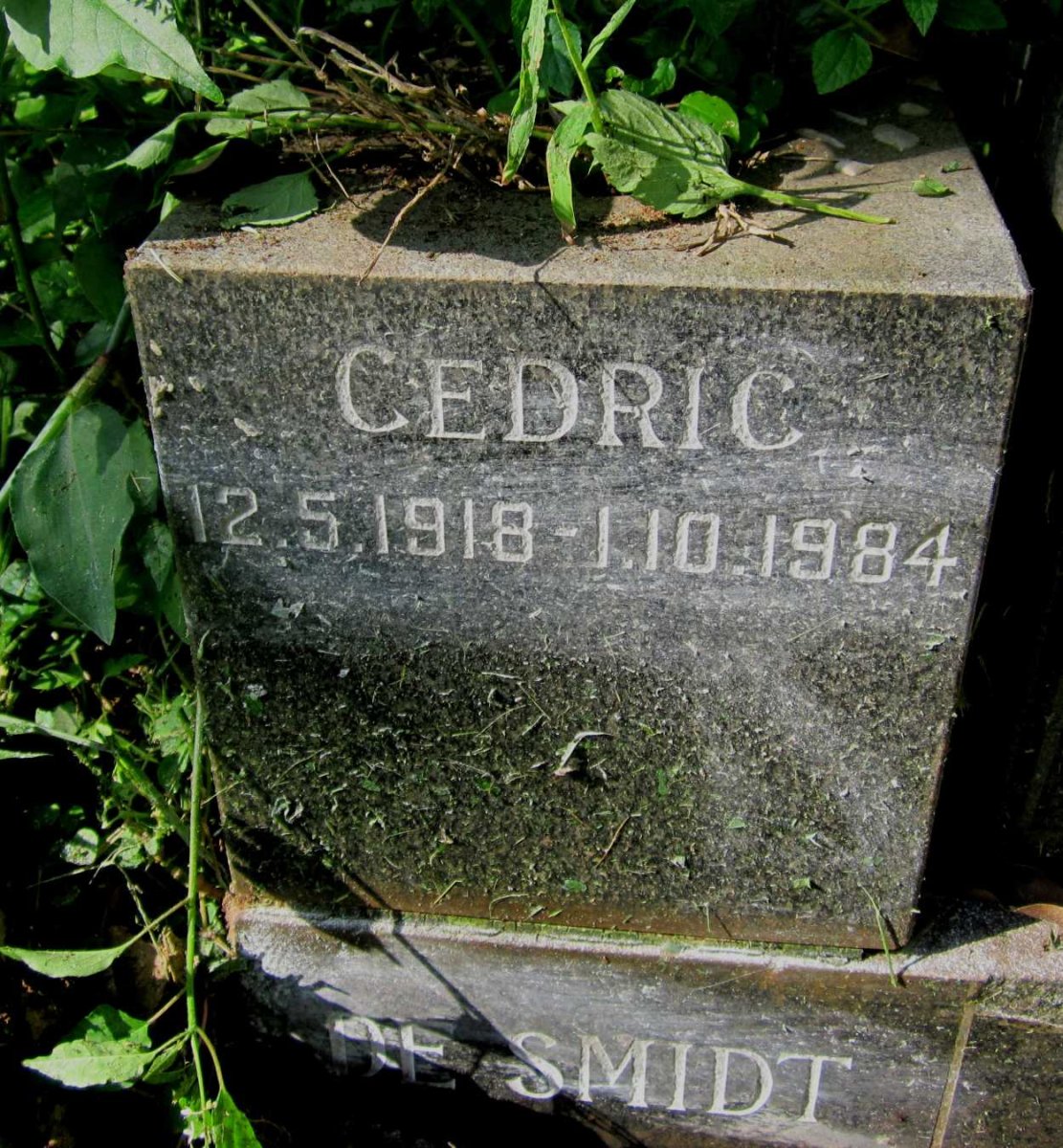 SMIDT Cedric, de 1918-1984