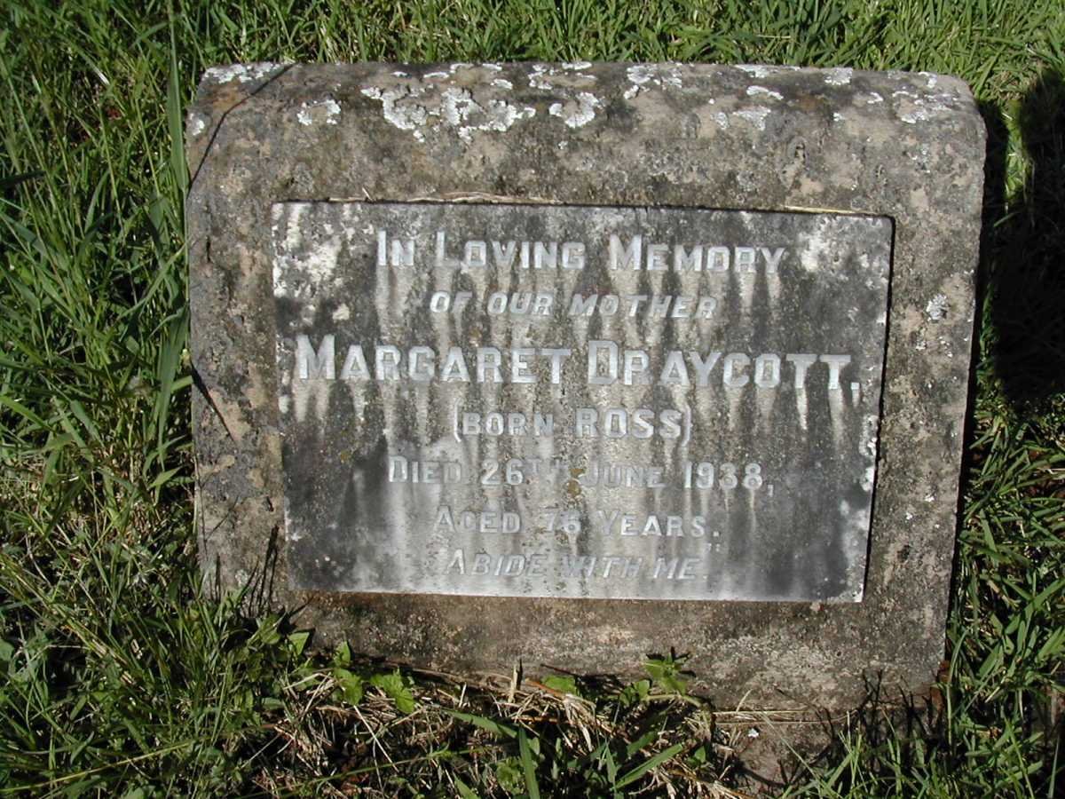 DRAYCOTT Margaret nee ROSS -1938