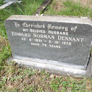 DENNANT Edward Norman 1891-1970